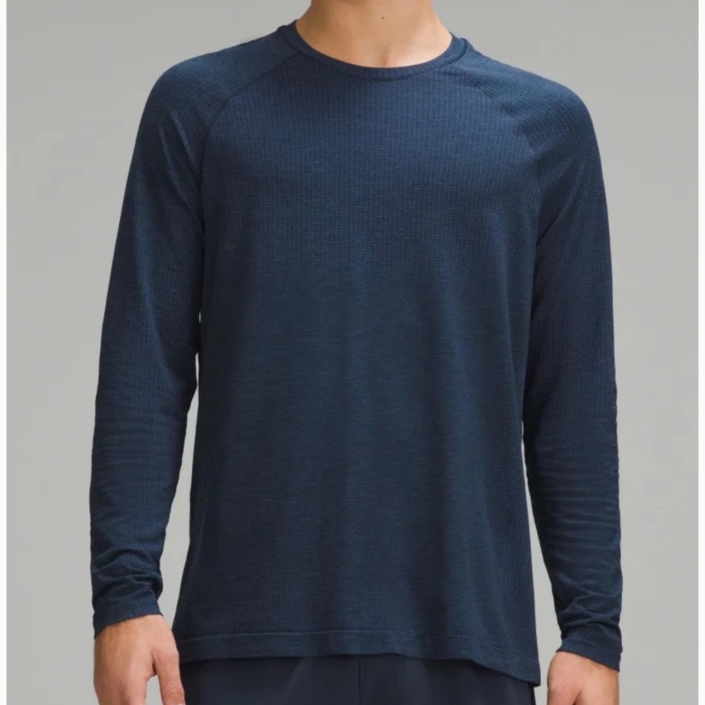 Lululemon Dark Blue Long Sleeve Shirt